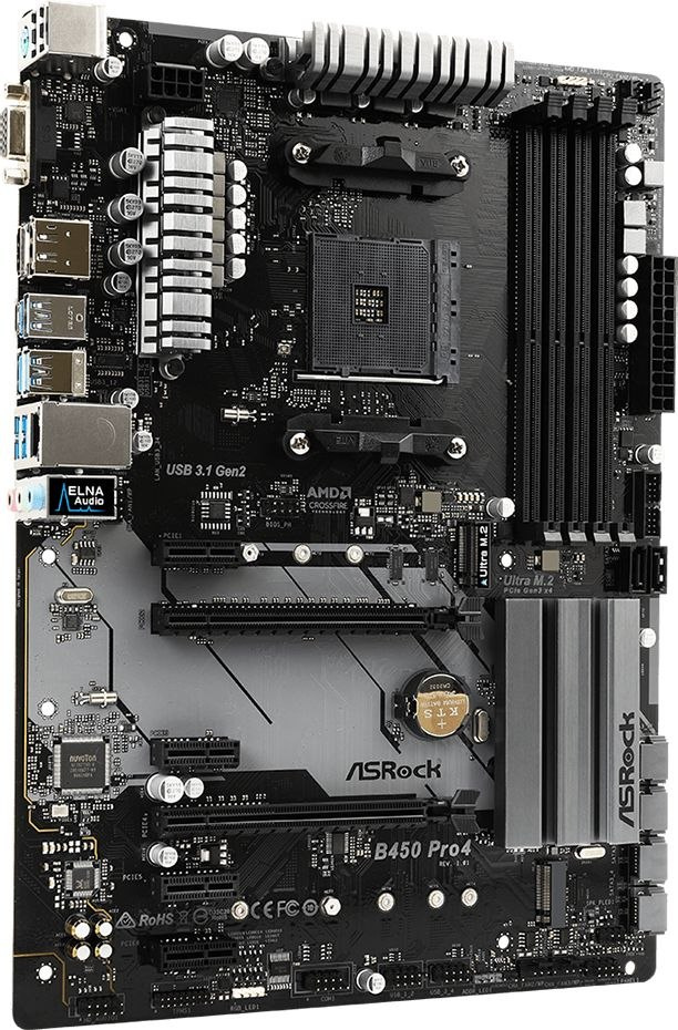 Asrock b450 pro4 совместимость с процессорами